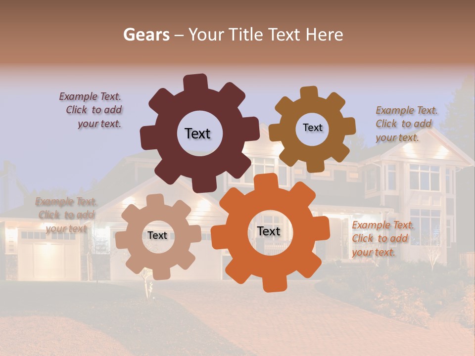 Man Power Background PowerPoint Template