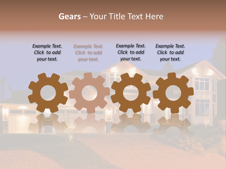 Man Power Background PowerPoint Template