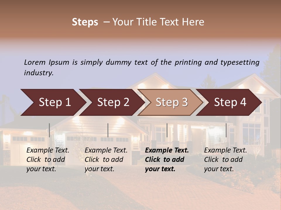 Man Power Background PowerPoint Template