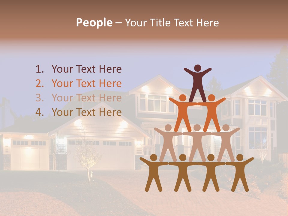 Man Power Background PowerPoint Template