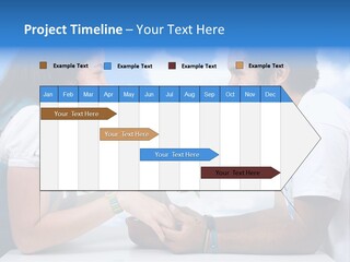 A Man And A Woman Holding A Bonsai Tree PowerPoint Template