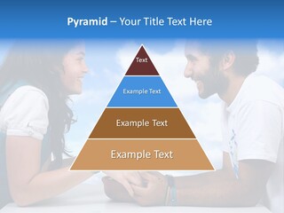 A Man And A Woman Holding A Bonsai Tree PowerPoint Template