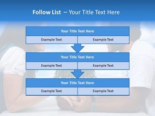 A Man And A Woman Holding A Bonsai Tree PowerPoint Template
