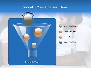 A Man And A Woman Holding A Bonsai Tree PowerPoint Template