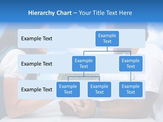 A Man And A Woman Holding A Bonsai Tree PowerPoint Template