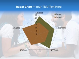 A Man And A Woman Holding A Bonsai Tree PowerPoint Template