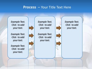 A Man And A Woman Holding A Bonsai Tree PowerPoint Template