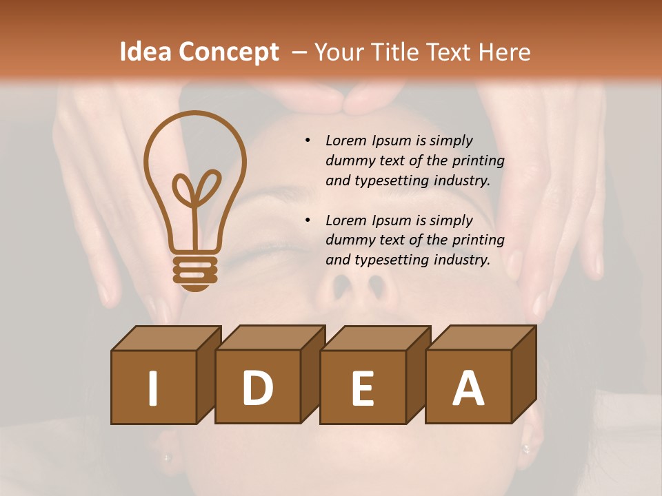 Business Male Creative PowerPoint Template