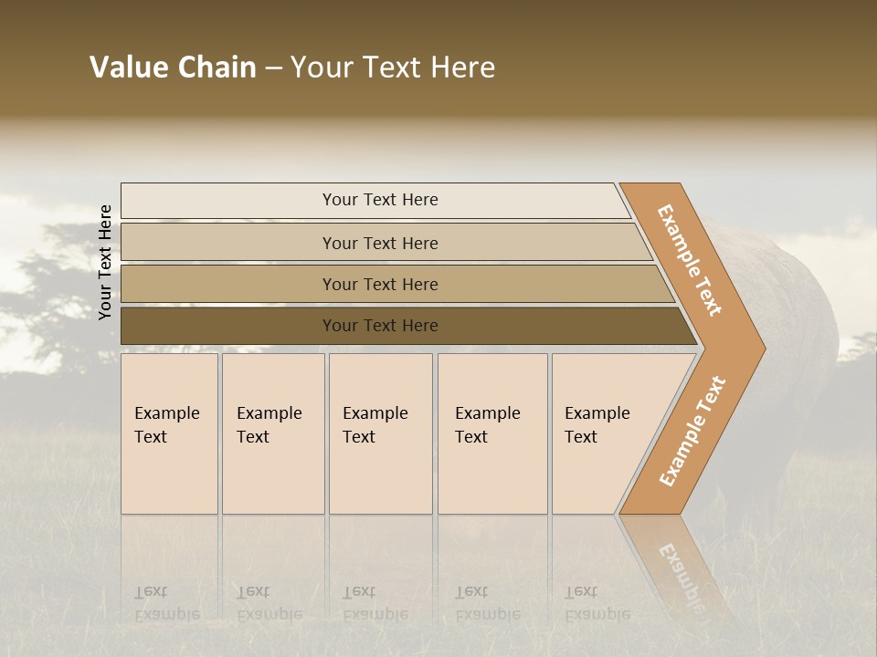 Horn Simum Pachyderm PowerPoint Template