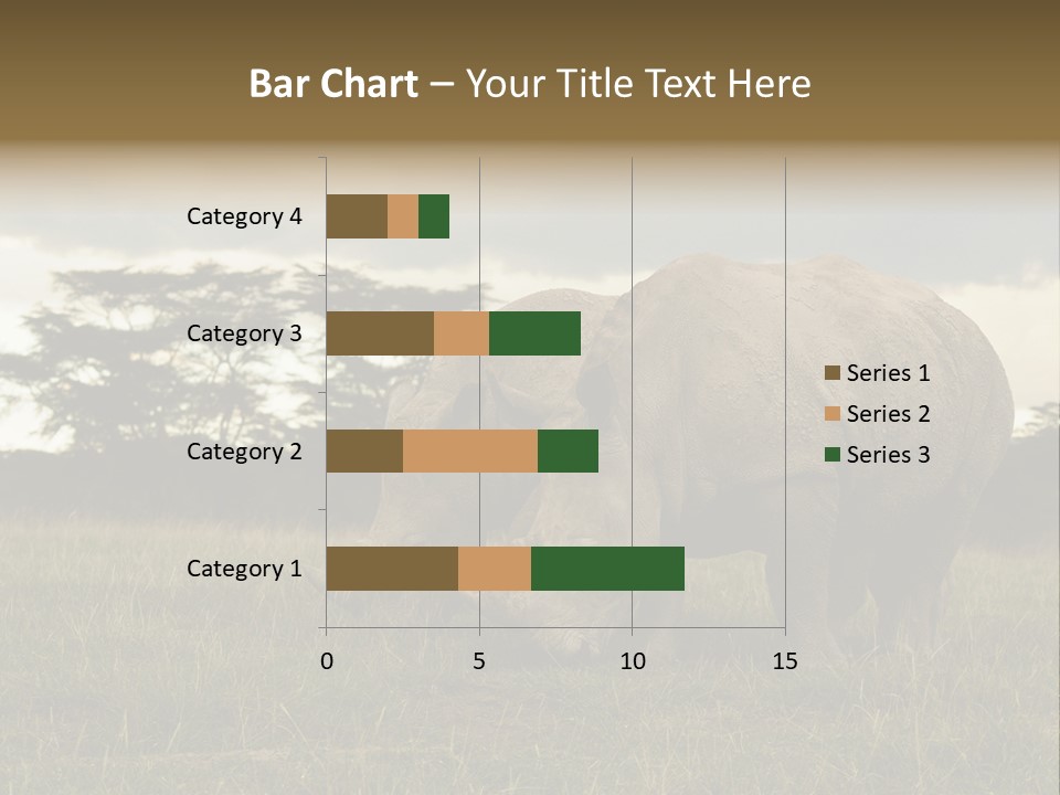 Horn Simum Pachyderm PowerPoint Template