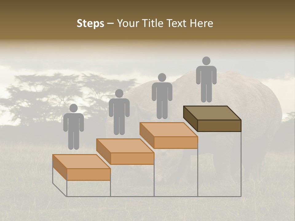 Horn Simum Pachyderm PowerPoint Template