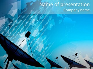 Satellite Power Telecommunications PowerPoint Template