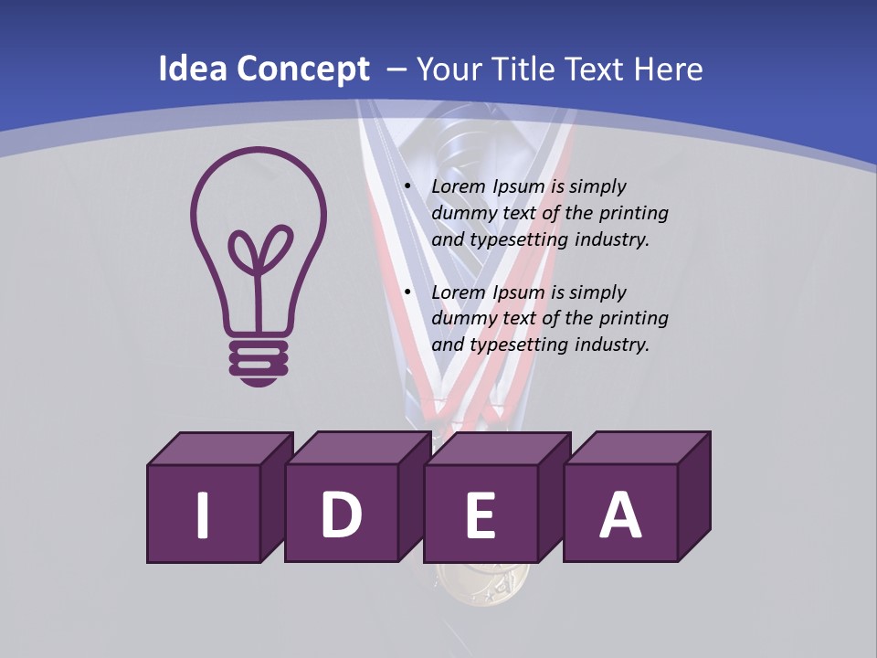 Technology Man Consultant PowerPoint Template