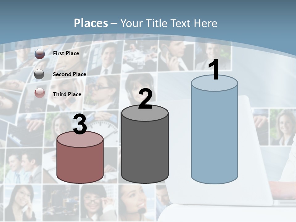 Technology Man Consultant PowerPoint Template