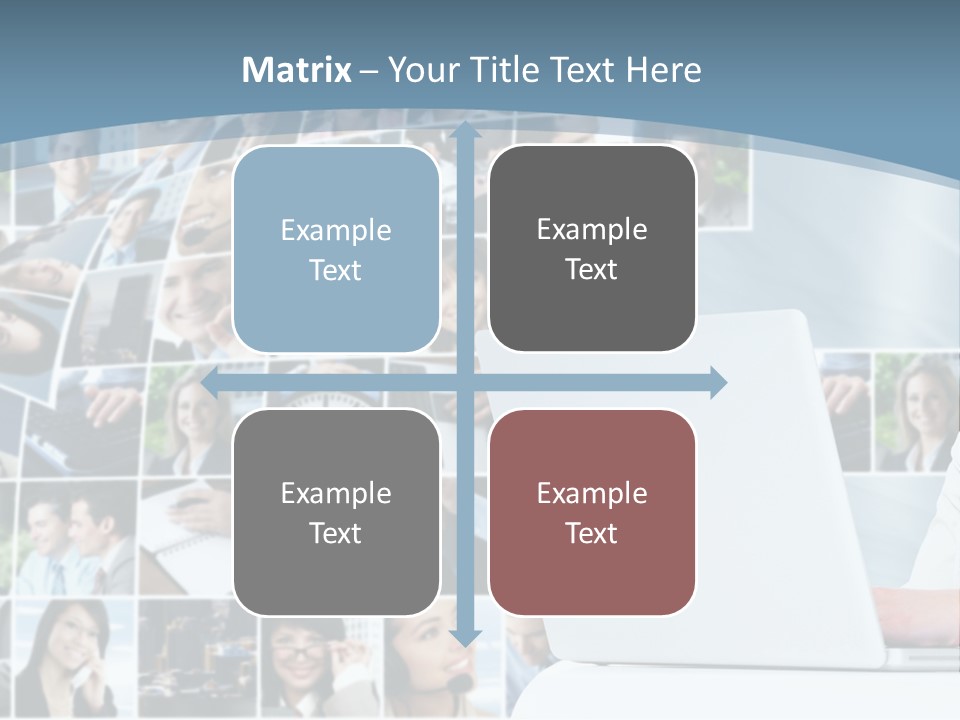 Technology Man Consultant PowerPoint Template