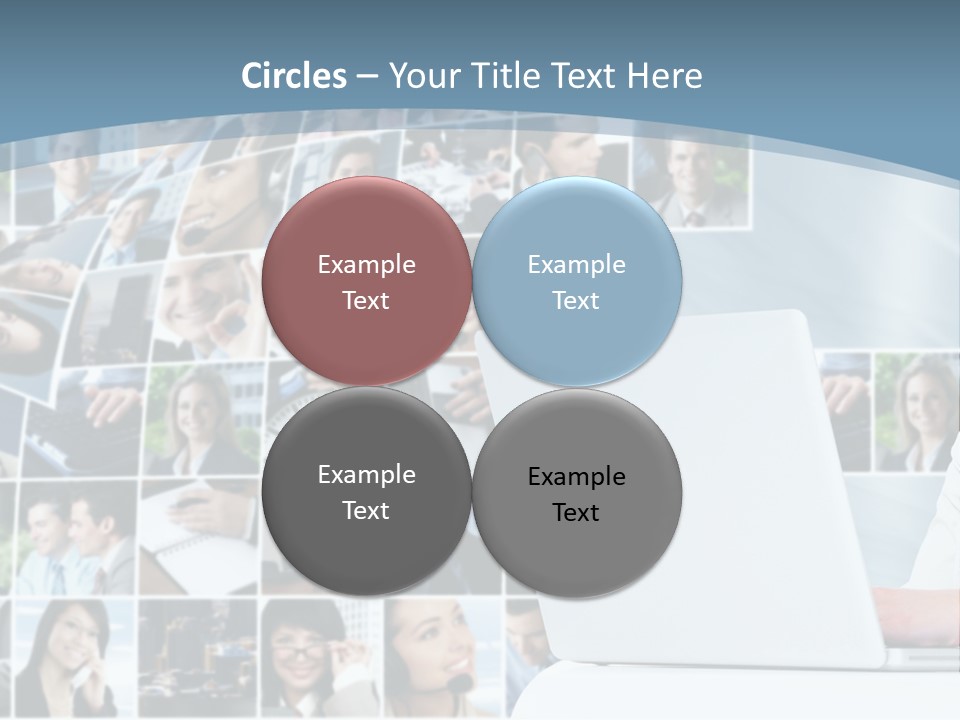 Technology Man Consultant PowerPoint Template
