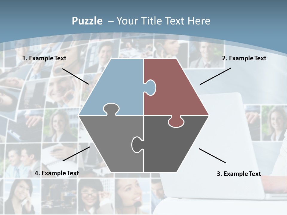 Technology Man Consultant PowerPoint Template