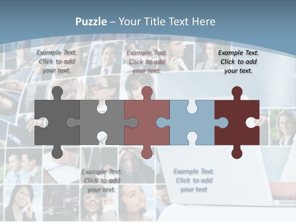 Technology Man Consultant PowerPoint Template