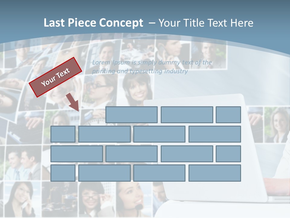 Technology Man Consultant PowerPoint Template