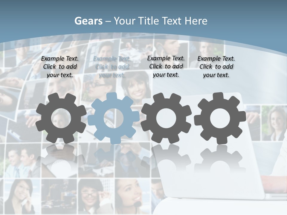 Technology Man Consultant PowerPoint Template