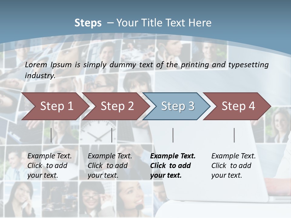 Technology Man Consultant PowerPoint Template