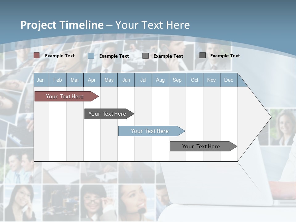 Technology Man Consultant PowerPoint Template