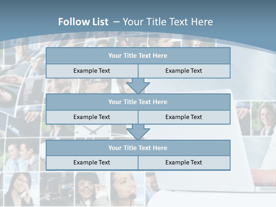 Technology Man Consultant PowerPoint Template
