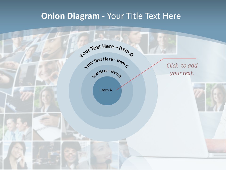 Technology Man Consultant PowerPoint Template