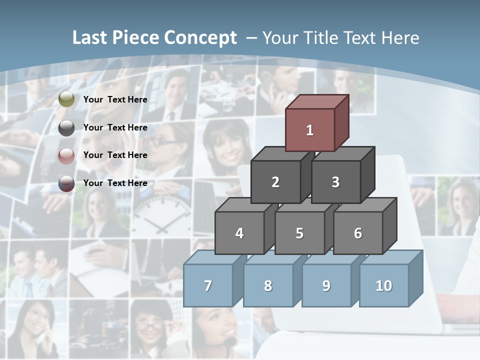 Technology Man Consultant PowerPoint Template