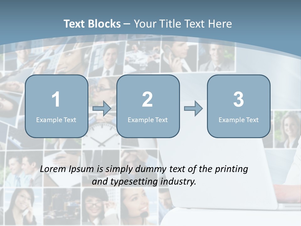 Technology Man Consultant PowerPoint Template