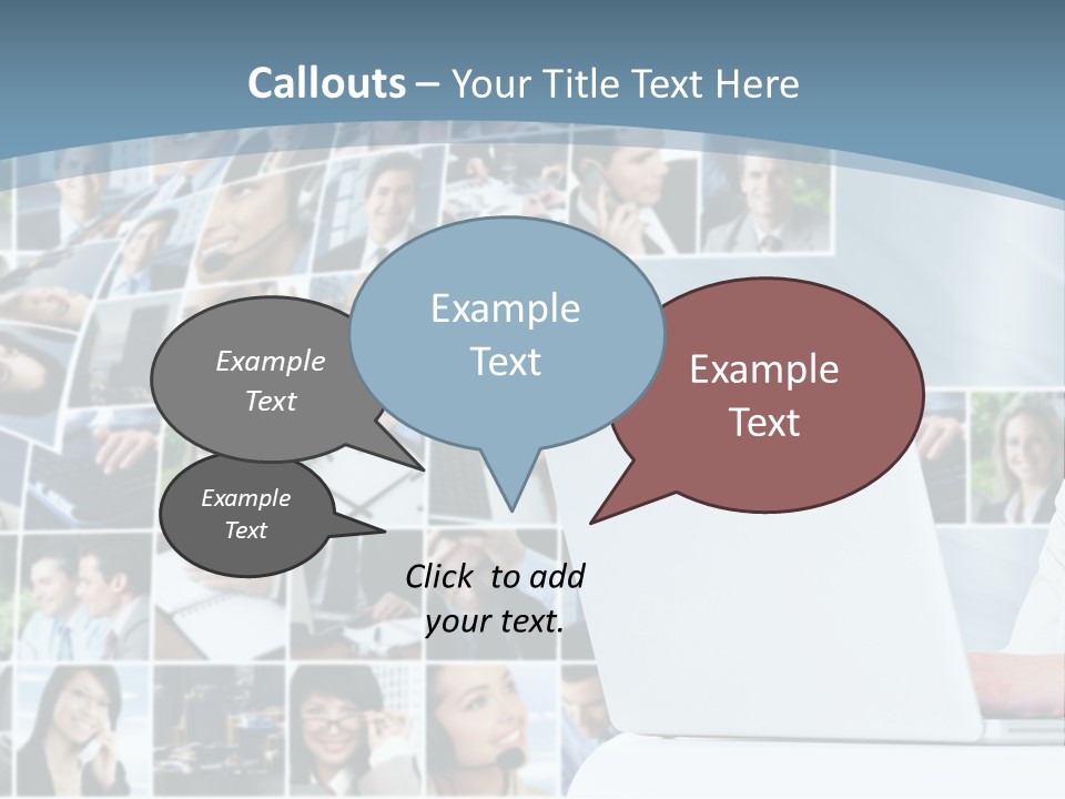 Technology Man Consultant PowerPoint Template