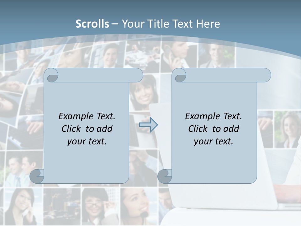 Technology Man Consultant PowerPoint Template