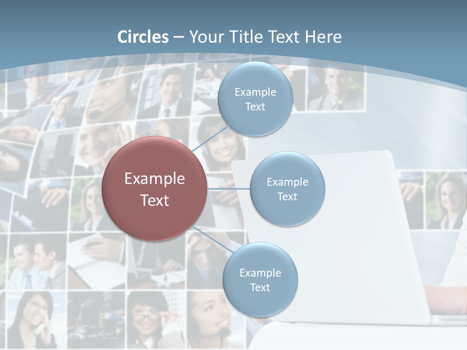 Technology Man Consultant PowerPoint Template