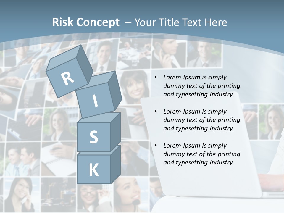 Technology Man Consultant PowerPoint Template