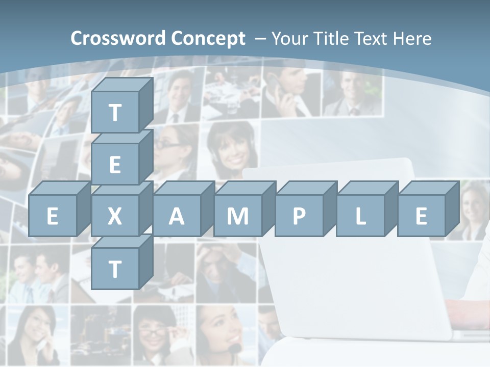 Technology Man Consultant PowerPoint Template