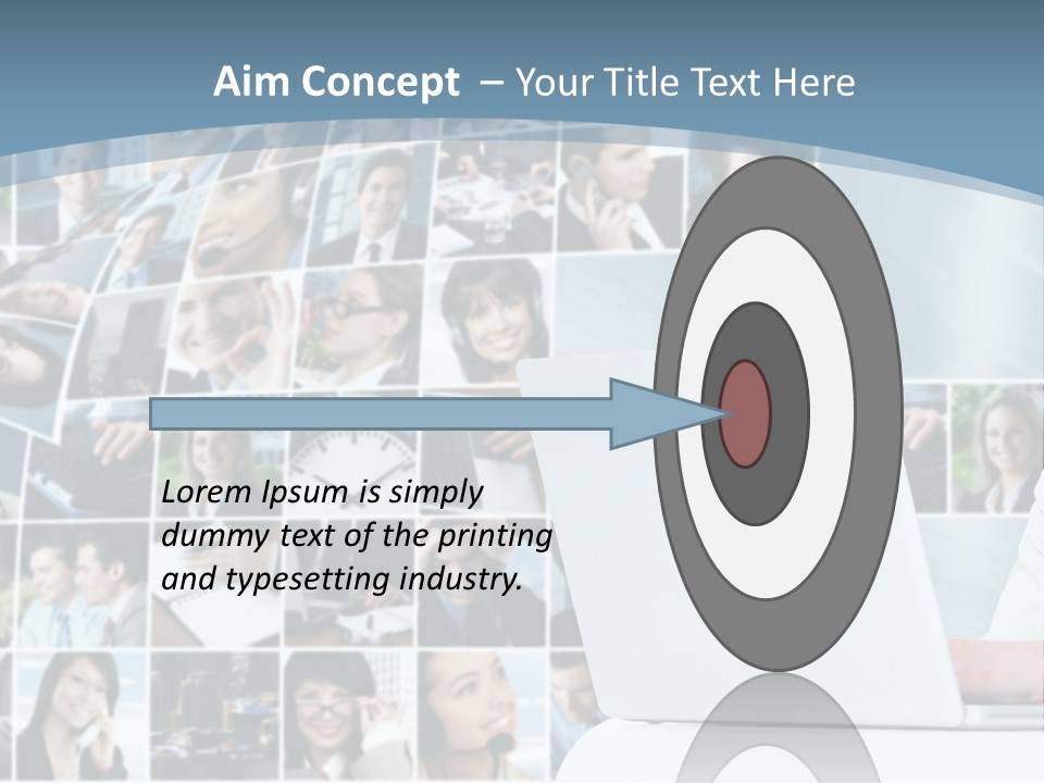 Technology Man Consultant PowerPoint Template