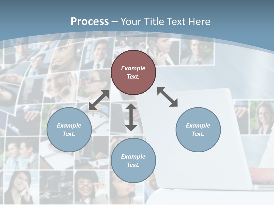 Technology Man Consultant PowerPoint Template