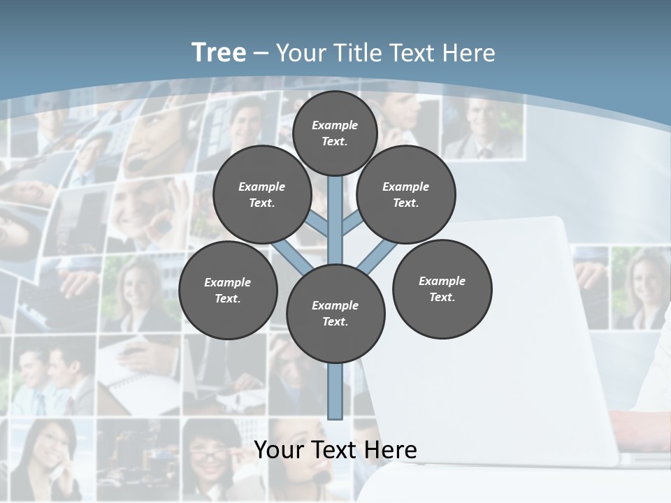 Technology Man Consultant PowerPoint Template