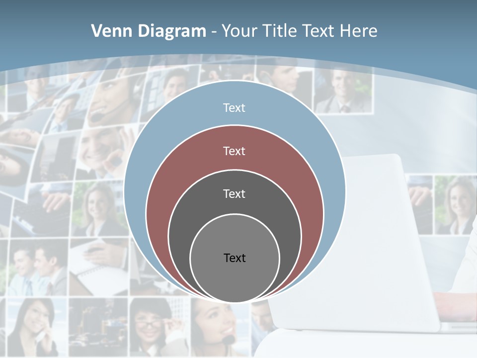 Technology Man Consultant PowerPoint Template