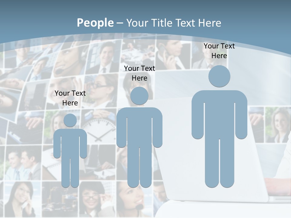 Technology Man Consultant PowerPoint Template