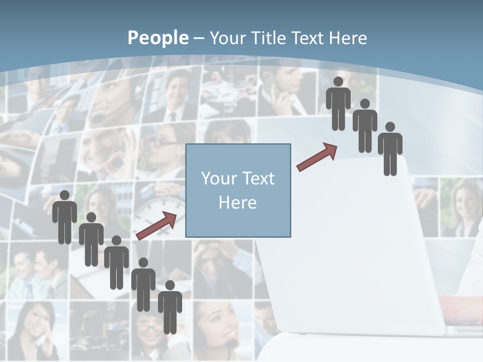 Technology Man Consultant PowerPoint Template