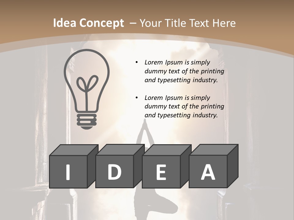 Baked Pastries Glazed PowerPoint Template