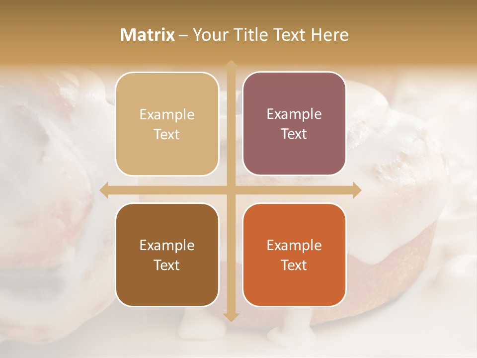 Baked Pastries Glazed PowerPoint Template