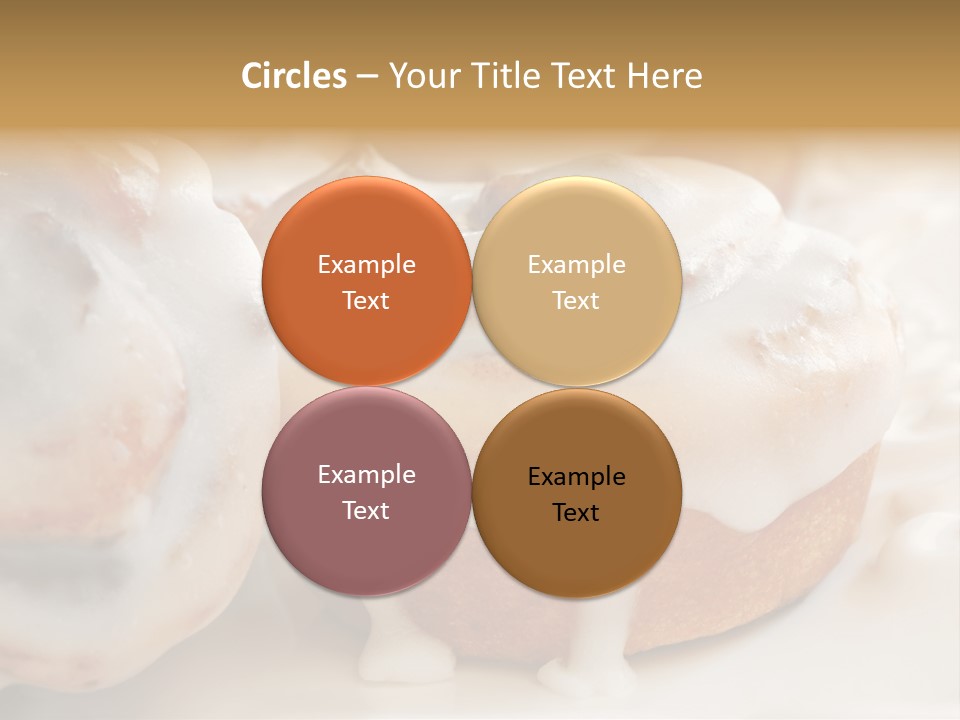 Baked Pastries Glazed PowerPoint Template
