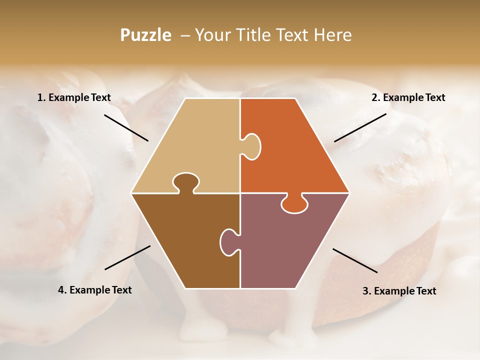Baked Pastries Glazed PowerPoint Template