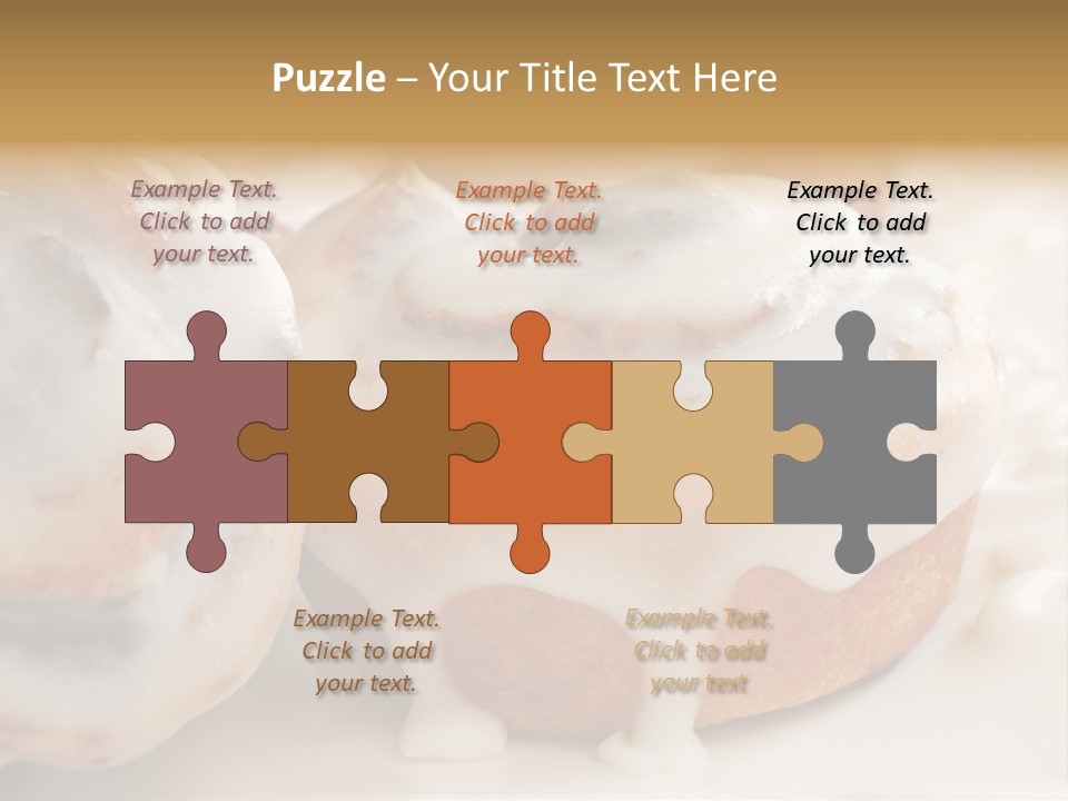 Baked Pastries Glazed PowerPoint Template