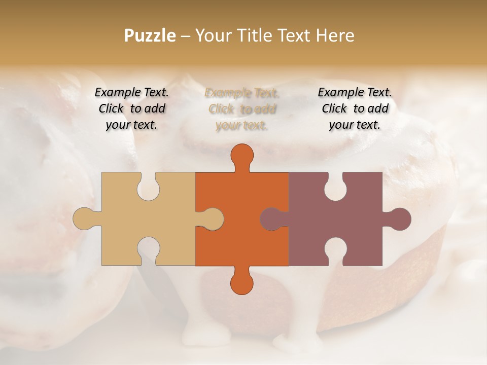 Baked Pastries Glazed PowerPoint Template