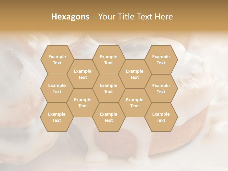 Baked Pastries Glazed PowerPoint Template