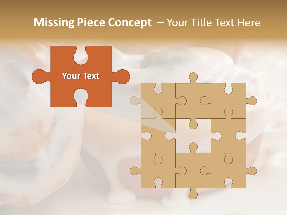 Baked Pastries Glazed PowerPoint Template