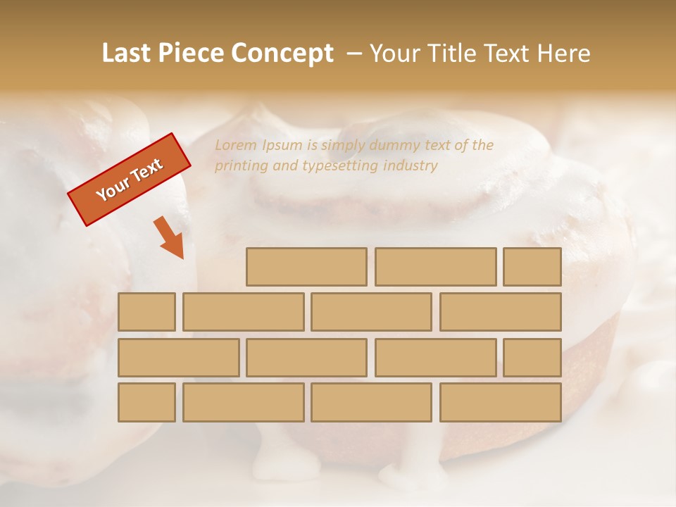 Baked Pastries Glazed PowerPoint Template